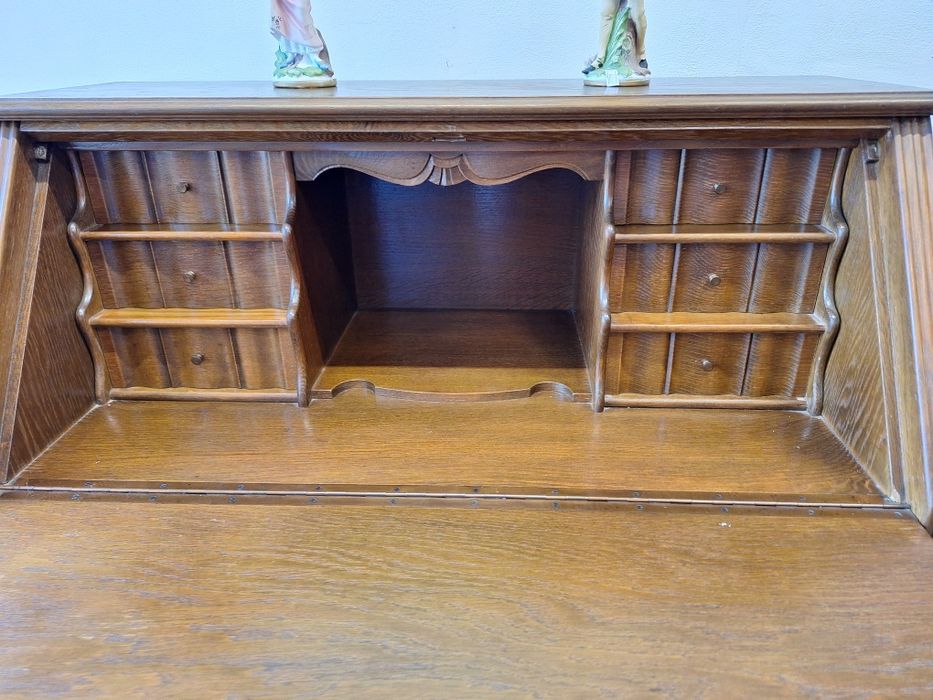 Винтидж писалище дъб масив