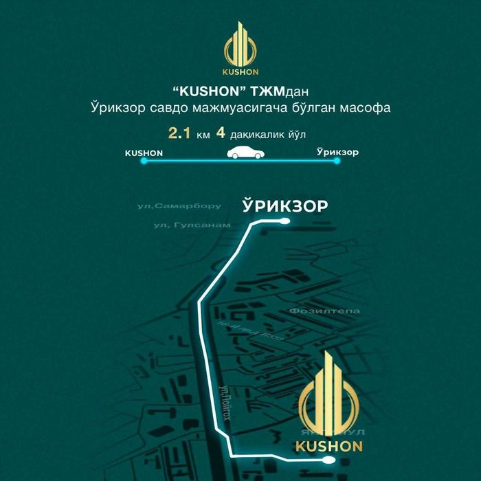 Algoritm 31 kvartal, novostroyka 6-etaj, 1 xonali karobka kvartira