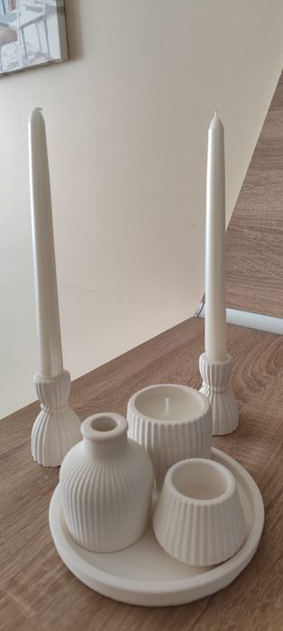 Специален дизайн Ароматизирана свещ Ваза Свещник и комплект аксесоари