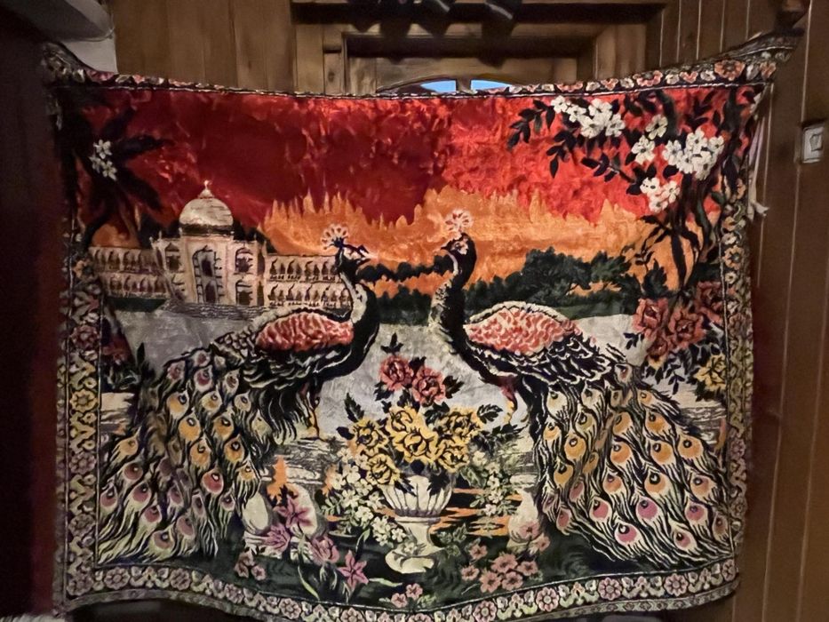 Carpetă cu păuni