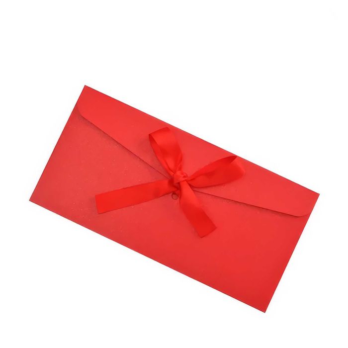 Подарочные конверты/Конверты с лентой  - разных цветов (220×110 мм)