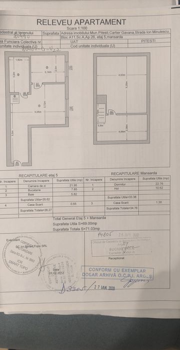 Vând apartament Găvana 3