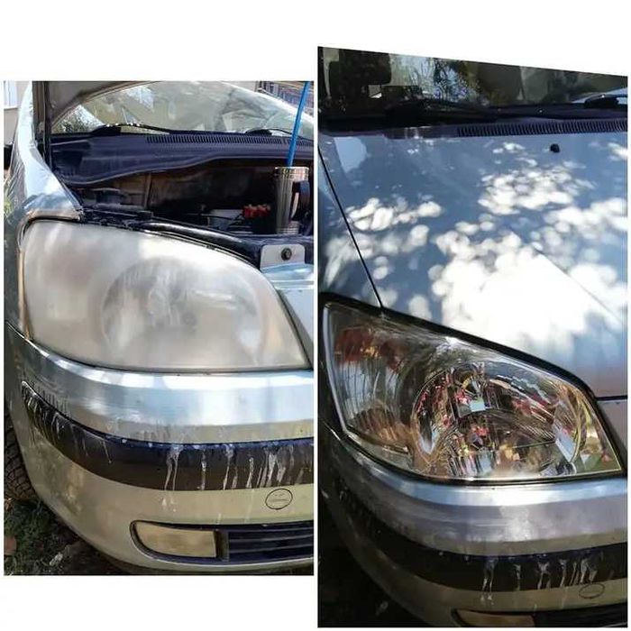 Химическо почистване на фаровете