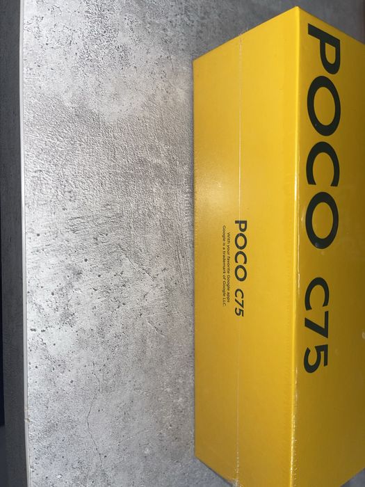 Poco C75 новый, коробка не открыта