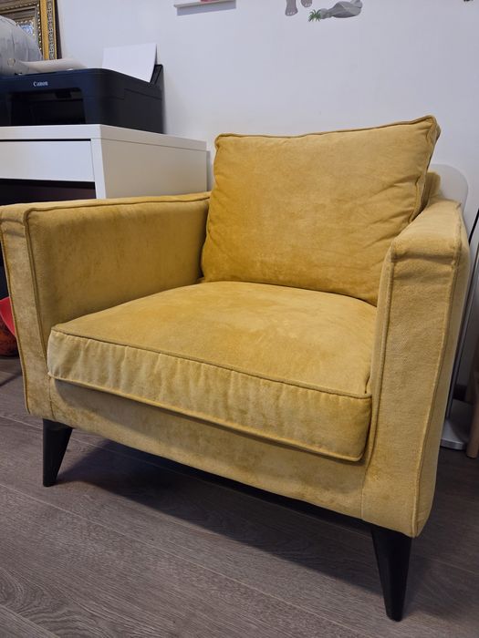 Fotoliu galben Laguna