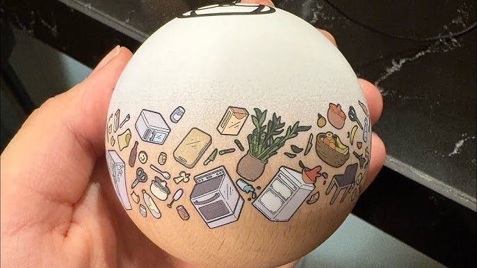 (Tama Only) Erratic Squirrel WHITE Engraved Ash Kitchen Tama