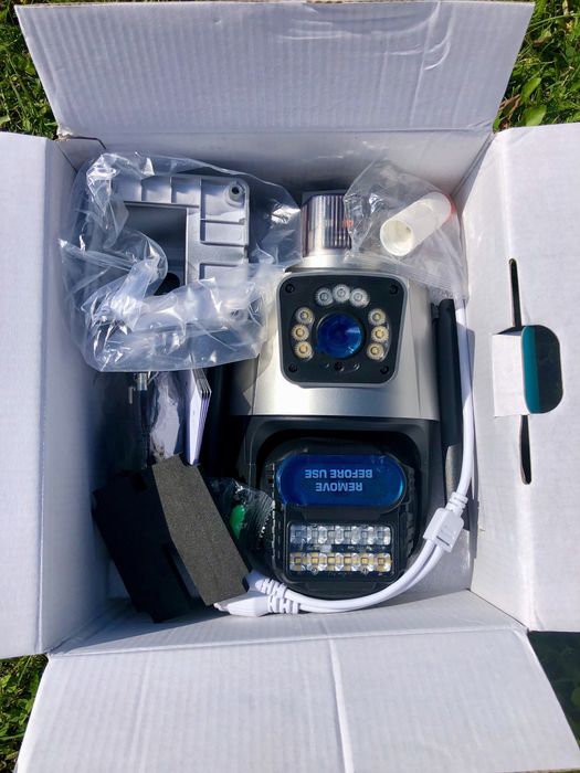 Camera Supraveghere Rotativa 360° 4K Loosafe P11 PRO Dubla WiFi 8MP