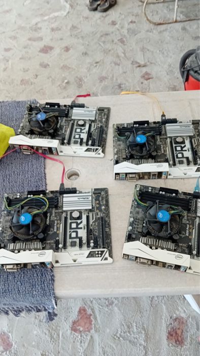 Pachet componente PC- 5x ASRock B250 Pro4+ 4x Surse FSP Hyper M
