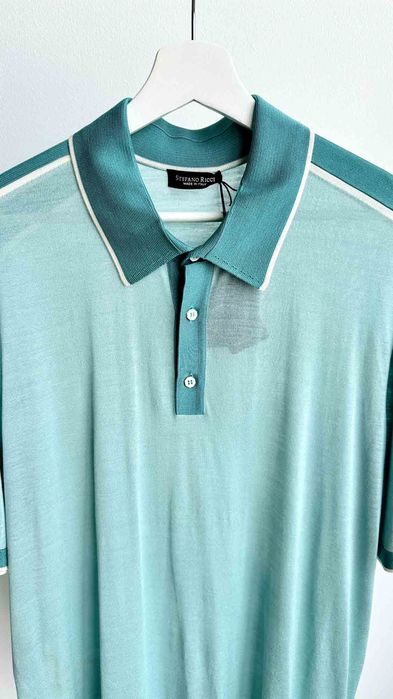 Шелковое поло Stefano Ricci