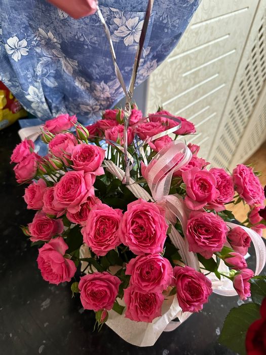 Цветы Роза 18к 7к