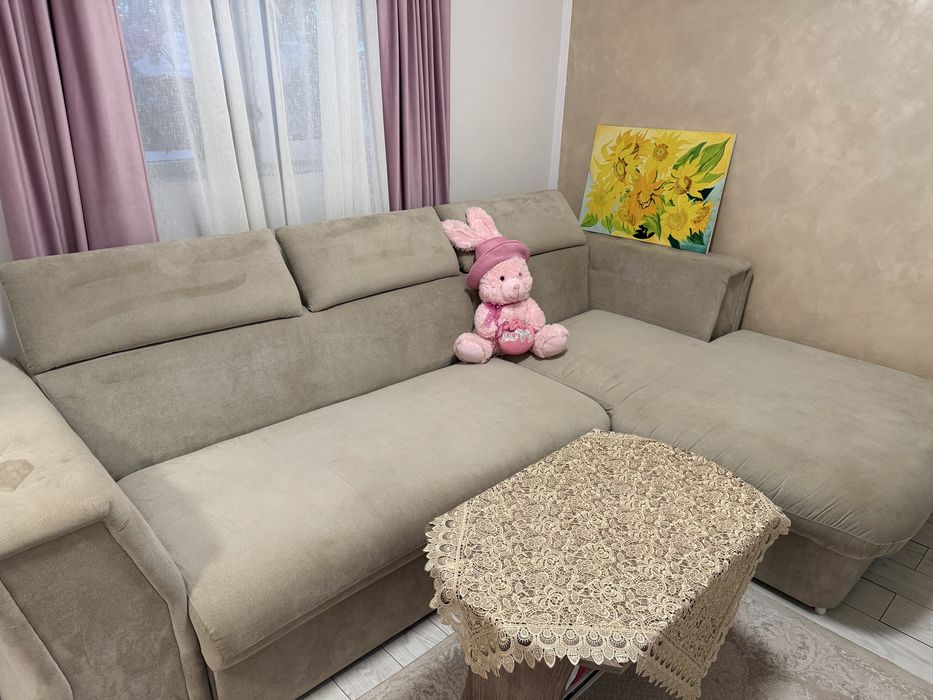 Coltar pentru sufragerie bej