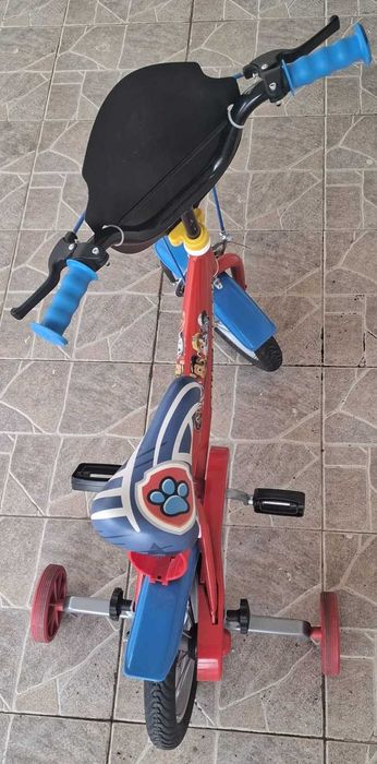 Bicicleta Paw Patrol pentru copii
