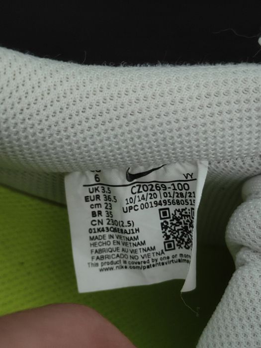 Nike Air Force 1 Low LV8 Indigo Canvas Cork White – mărimea 36.5