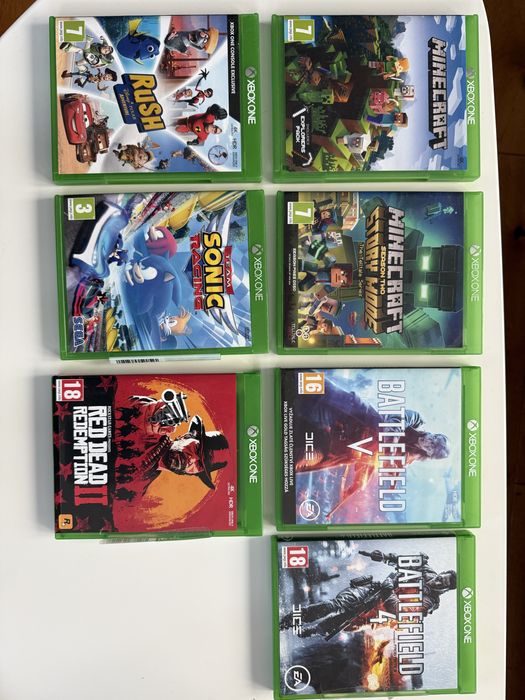 Xbox One S 1Gb SSD plus 7 jocuri