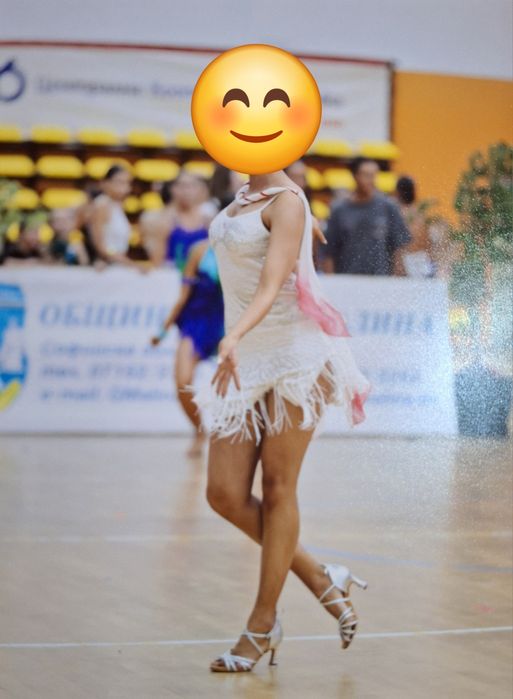 Рокля за латино танци XS/S