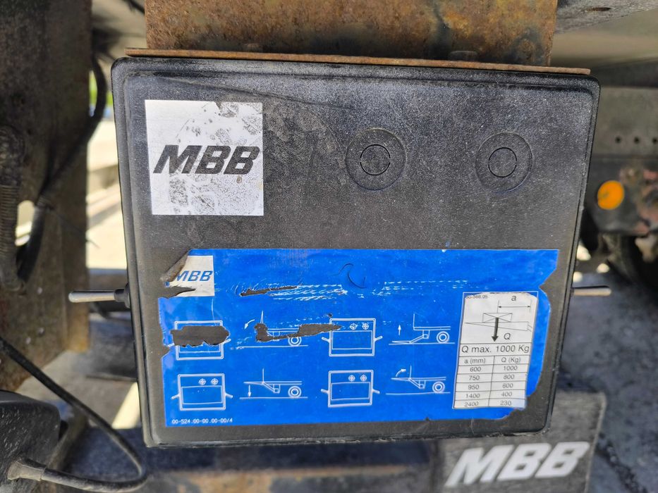 Падащ борд за Ивеко 75 Е 17 алуминиев, работещ, отлично състояние