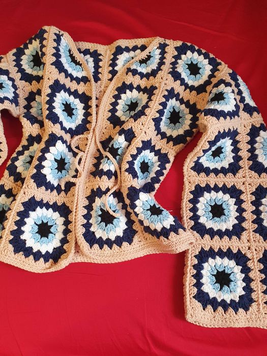 Cardigan crosetat