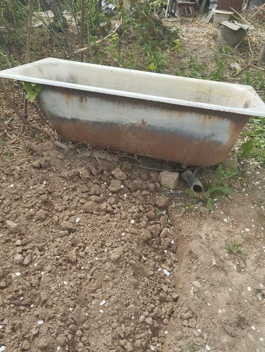 чугунная ванна б/у