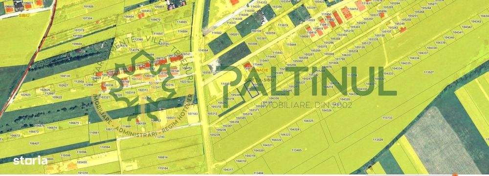 Teren intravilan de vânzare – 540 mp, Cisnădie, Sibiu