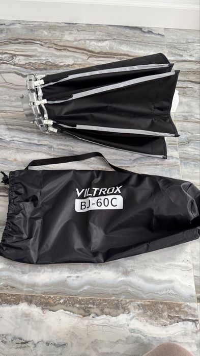 Lampa foto-video Neewer 60w, softbox 60 cm, stativ 190 cm