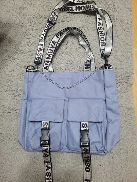 Аксессуар сумка синия