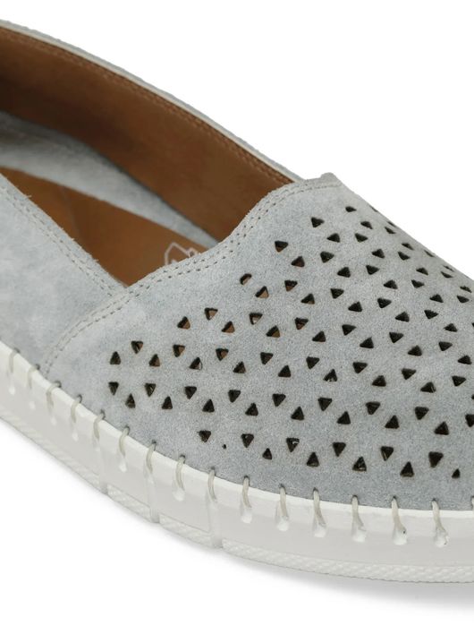 Кожаные слипоны Polaris