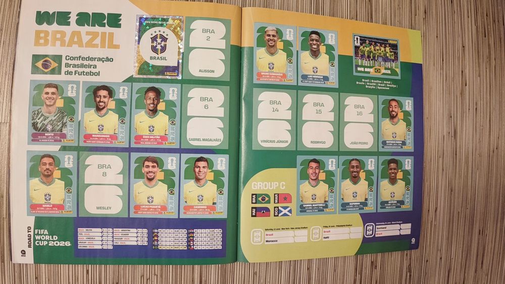 Album stickere Panini Cupa Mondiala SUA 2026,