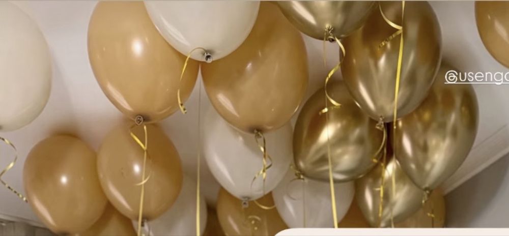 Праздничные воздушные шары с гелием