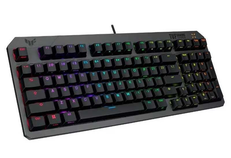Tastatura mecanica ASUS TUF Gaming K3 Gen II, RGB, USB, sigilate
