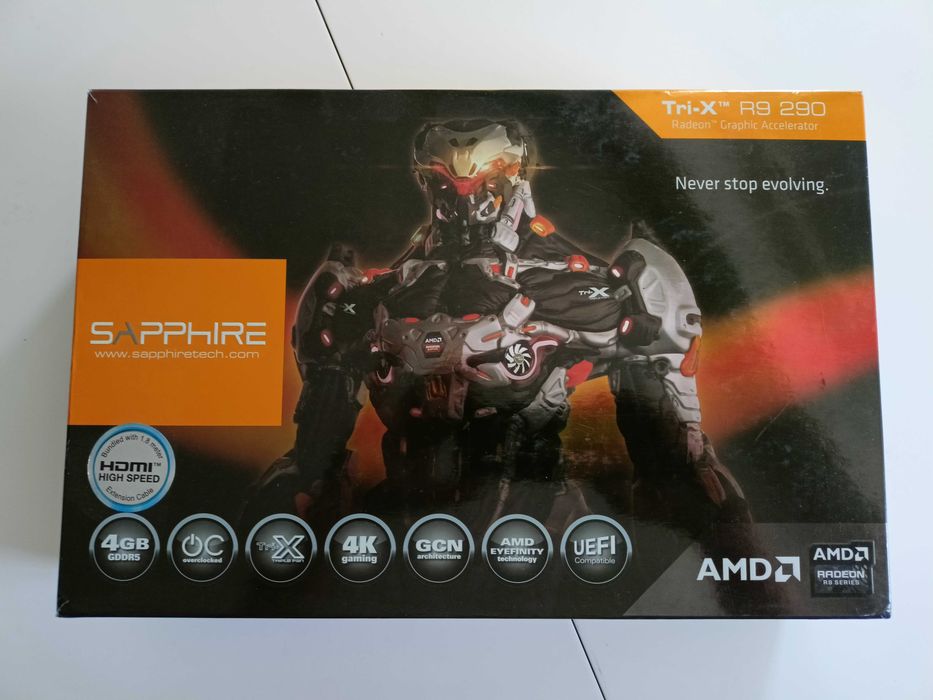 Видео карта SAPPHIRE R9 290 4GB