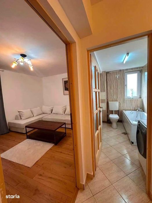 De inchiriat apartament cu 2 camere, renovat, mobilat si utilat 300e