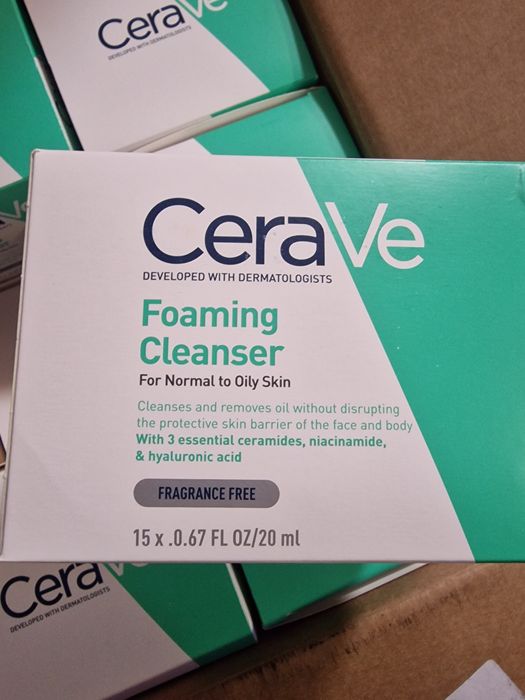 CeraVe Foaming Cleanser  Измиваща пяна  кутия 15бр х 20мл