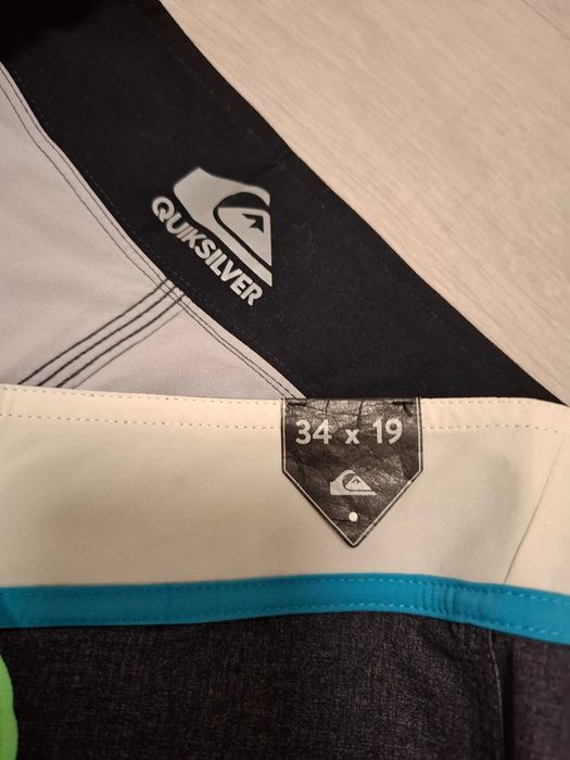 quiksilver pantaloni scurti plaja bazin inot surfing 34