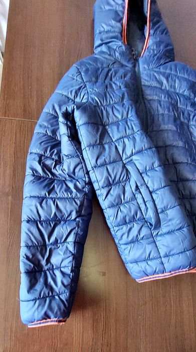 Детско пухено яке с качулка - размер 164