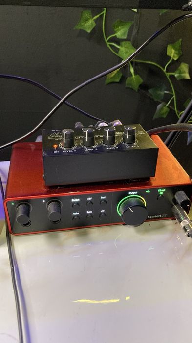 студия звукозаписи в сборе