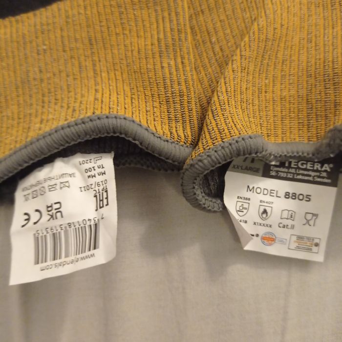 Mănuși antitaiere tegera infinity  8805