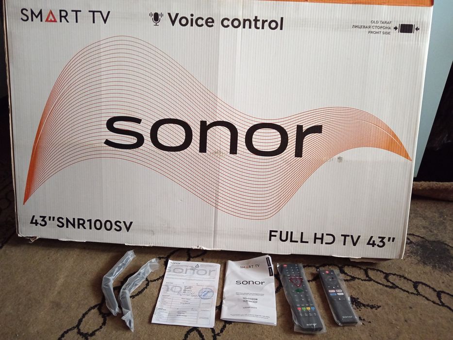 Продам телевизор смарт диоганаль 43 новый