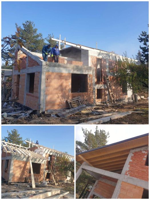 Изграждане-направа на Нов покрив