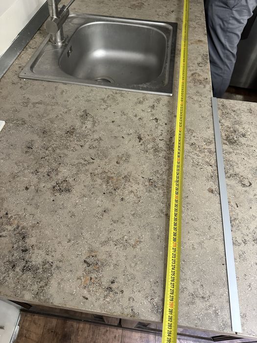 Vand bucatarie fara electrocasnice si fara blat