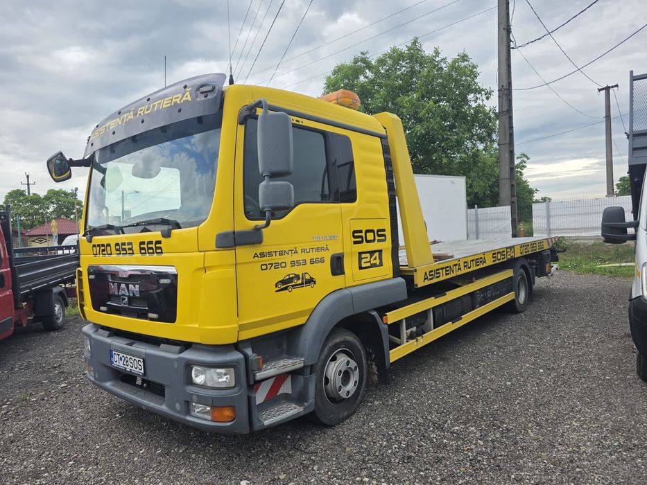 Man 12.220 autoplatforma hidraulica