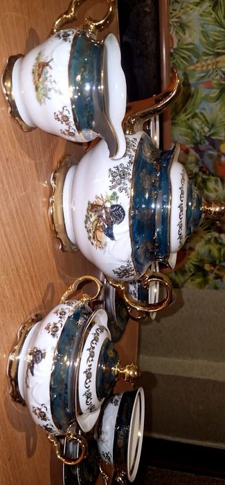 Чайный сервиз 'Царская охота "