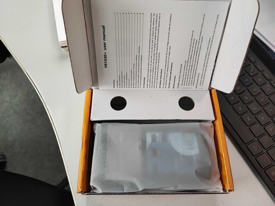 Tester ESR YR1035+ rezistenta interna baterii li-ion, lifepo4, pb-acid