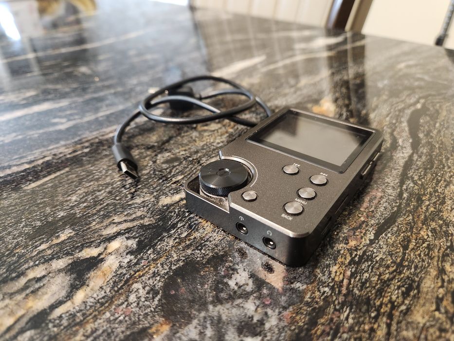 MP3 Player Hi-Fi, USB-C, ecran 2”, slot microSD până la 256GB