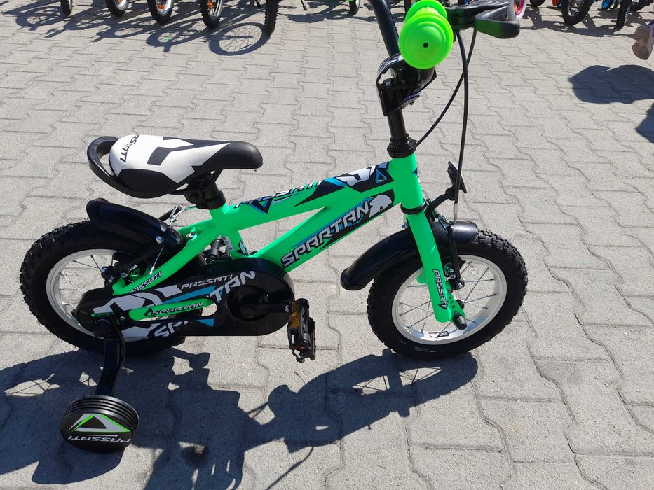 PASSATI Велосипед 12" SPARTAN зелен
