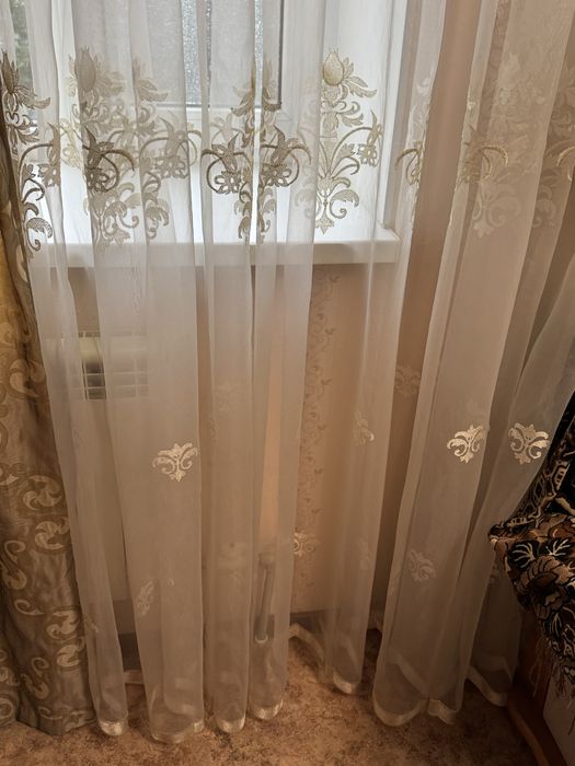 Продам шторы и тюль