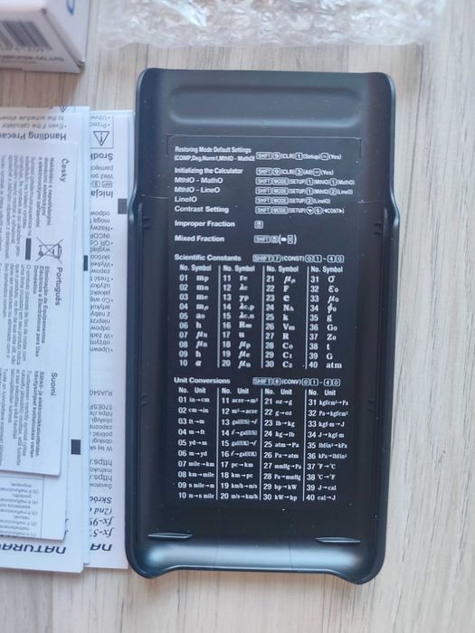 Научен калкулатор Casio fx-991ES PLUS (2nd edition) - Като нов