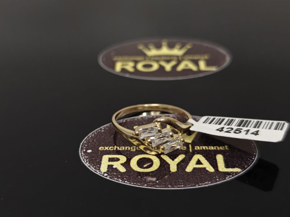 Bijuteria Royal: Inel aur 14k/2.27 gr