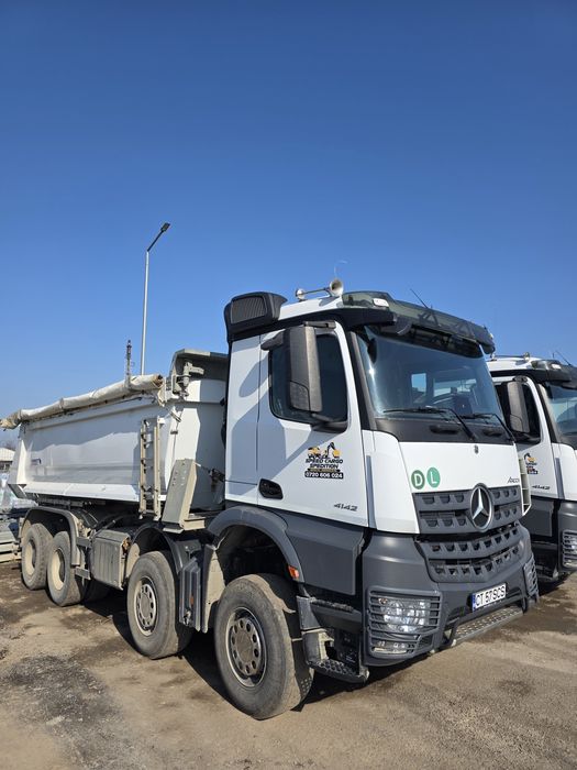 Mercedes Arocs 4142 basculanta 8x4 / bena Smithz