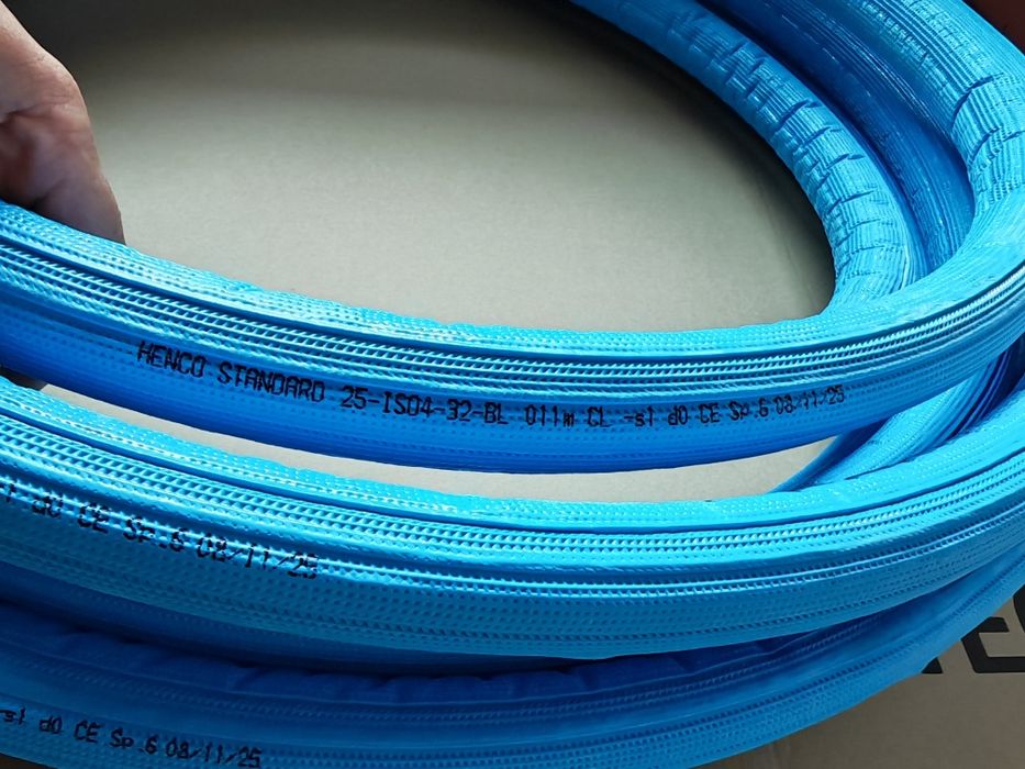 Teava Pex-al Henco  izolata albastra  Standard 32 X 3 Aluminiu   0.7 MM .10 m .25-ISO4-32-BL   BELGIA