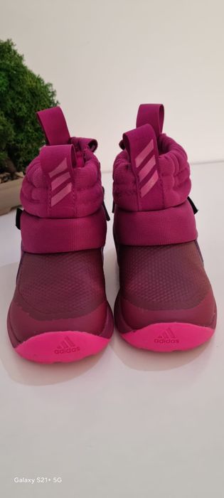 Ghete copii Adidas cold.dry  roz, iarnă, impermeabile comozi, marimea 26